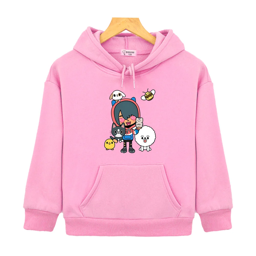 Manga Cartoon Toca Life World Hoodies Long Sleeve Comfortable Hooded Sweatshirt Sudadera Boys and Girls Kawaii Clothing Autumn
Manga Cartoon Toca Life World Hoodies Long Sleeve Comfortable Hooded Sweatshirt Sudadera Boys and Girls Kawaii Clothing Autumn