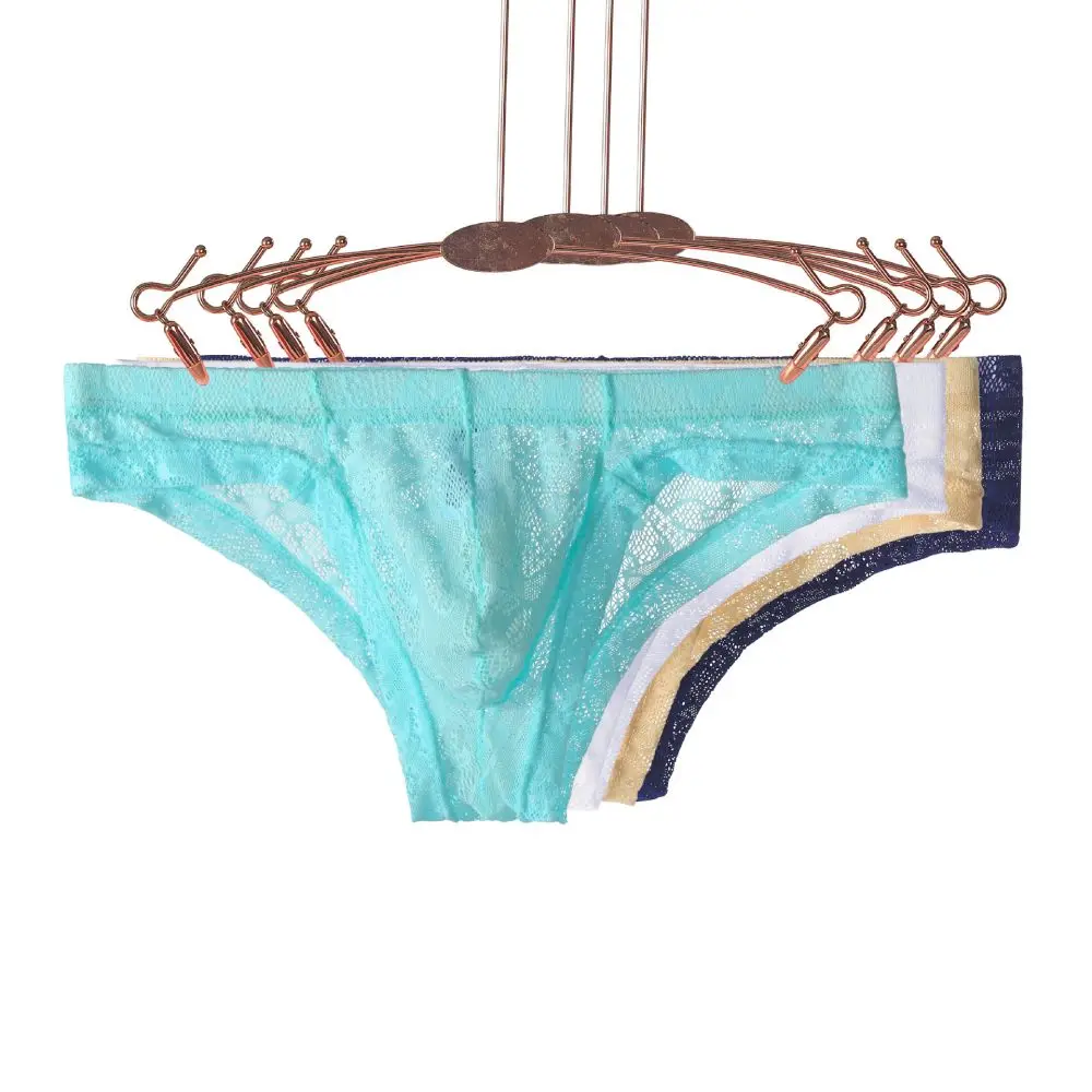 Men'S Erotic Lace Seductive Shorts Sexy Briefs Thin Transparent Triangle Pants Comfortable See Through Underwear Panties
Men'S Erotic Lace Seductive Shorts Sexy Briefs Thin Transparent Triangle Pants Comfortable See Through Underwear Panties