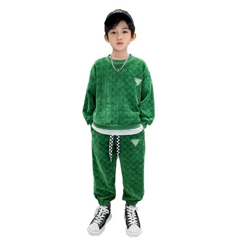 Korean casual boys outfits spring autumn baby boy clothes kids clothes sweatshirts + pants set outdoor streetwear style 2-12y
Korean casual boys outfits spring autumn baby boy clothes kids clothes sweatshirts + pants set outdoor streetwear style 2-12y