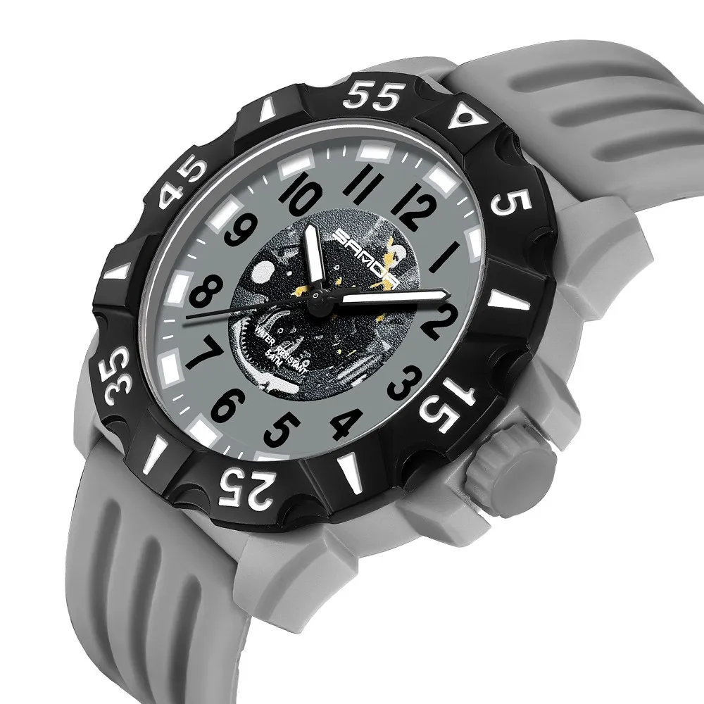 

Fashion Sanda 2022 Top Luxury Sport Men Quartz Watch Casual Style Military Watches 50m Waterproof Male Clock Relogio Masculino