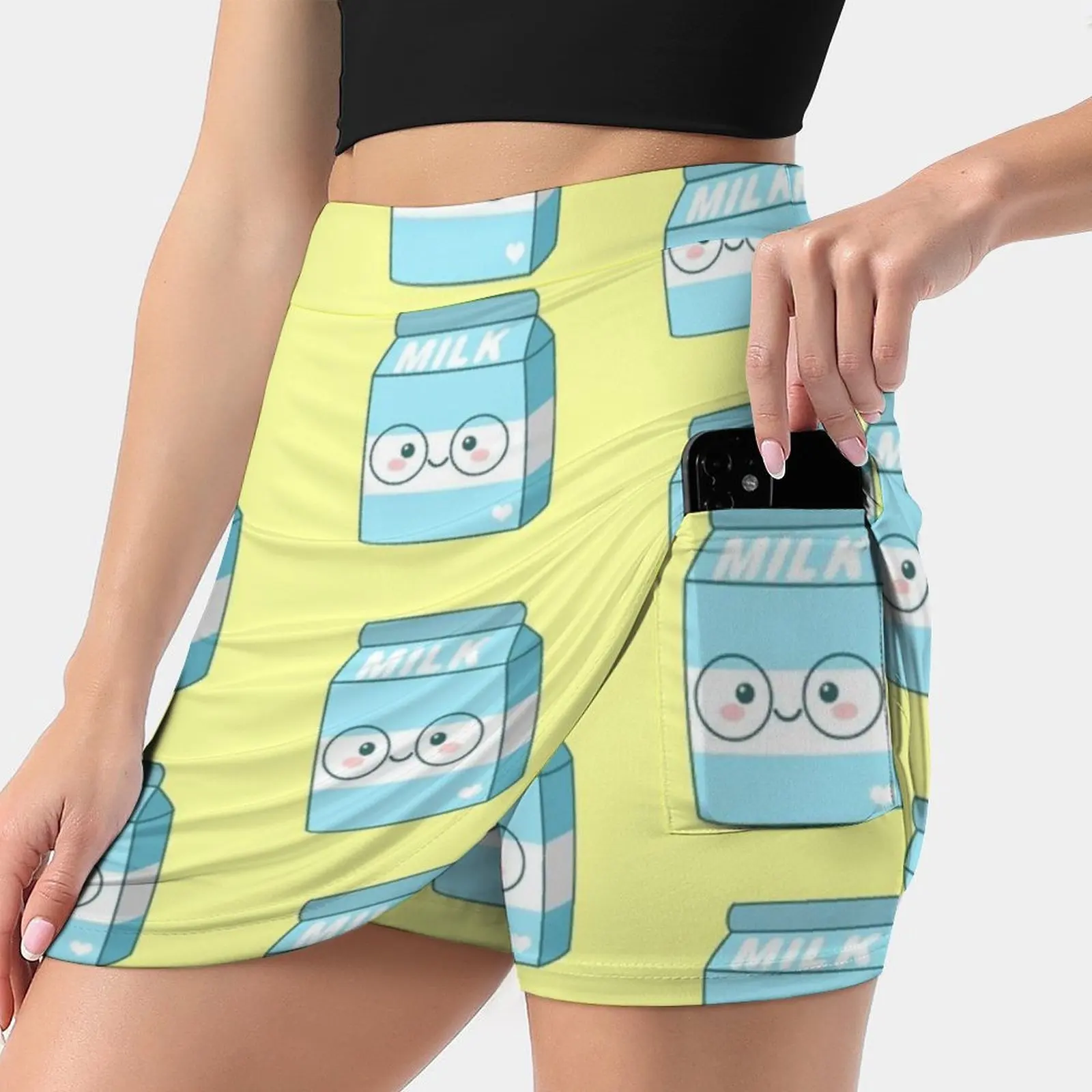 Kawaii Milk Women's skirt Mini Skirts A Line Skirt With Hide Pocket Cute Kawaii Food Nerd Geek Cartoons Milk Drink Healthy
Kawaii Milk Women's skirt Mini Skirts A Line Skirt With Hide Pocket Cute Kawaii Food Nerd Geek Cartoons Milk Drink Healthy