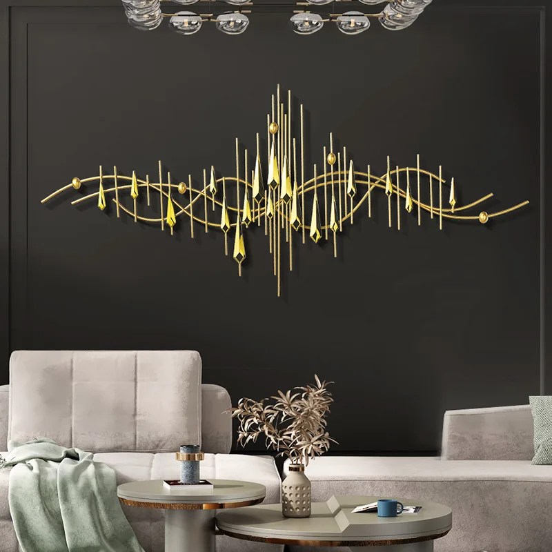 Light Luxury Living Room Sofa Background Wall Metal Pendant Bedroom Wall Decoration Wrought Iron Wall Hanging Mural
Light Luxury Living Room Sofa Background Wall Metal Pendant Bedroom Wall Decoration Wrought Iron Wall Hanging Mural