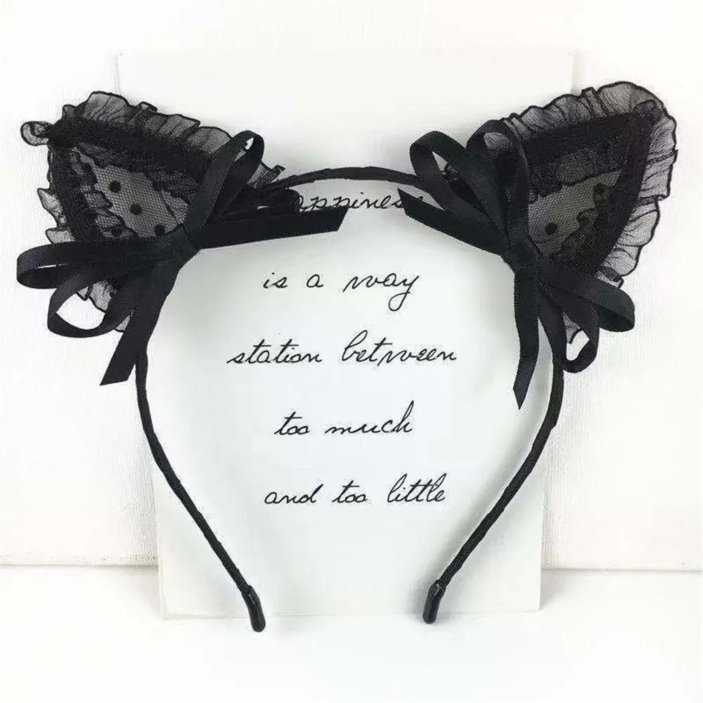 Кружевная маскарадная повязка для волос для взрослых и подростков, аксессуары для волос, головной убор для косплея, повязка на голову с кошачьими ушками
Кружевная маскарадная повязка для волос для взрослых и подростков, аксессуары для волос, головной убор для косплея, повязка на голову с кошачьими ушками