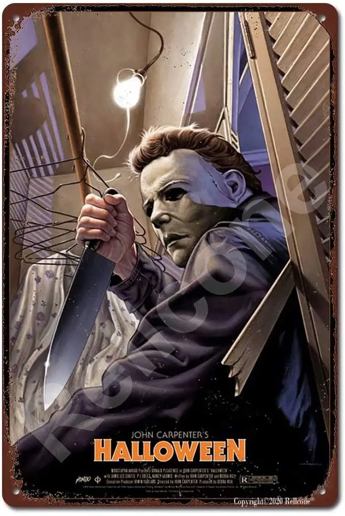 Halloween 1978 Horror Film Movie Vintage Retro Tin Sign Size 8x12 Inches Bar Wall Decor Movie Poster
Halloween 1978 Horror Film Movie Vintage Retro Tin Sign Size 8x12 Inches Bar Wall Decor Movie Poster