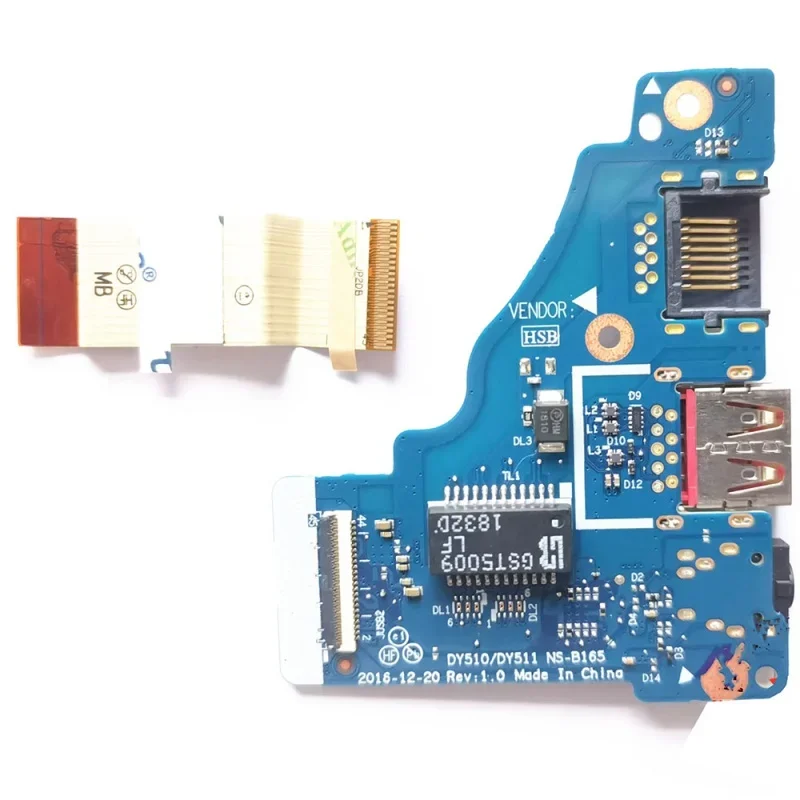 Новая USB-аудиоплата с кабелем для Lenovo легиона Y720-15IKB DY510/DY511 NS-B165 5C50N67253
Новая USB-аудиоплата с кабелем для Lenovo легиона Y720-15IKB DY510/DY511 NS-B165 5C50N67253