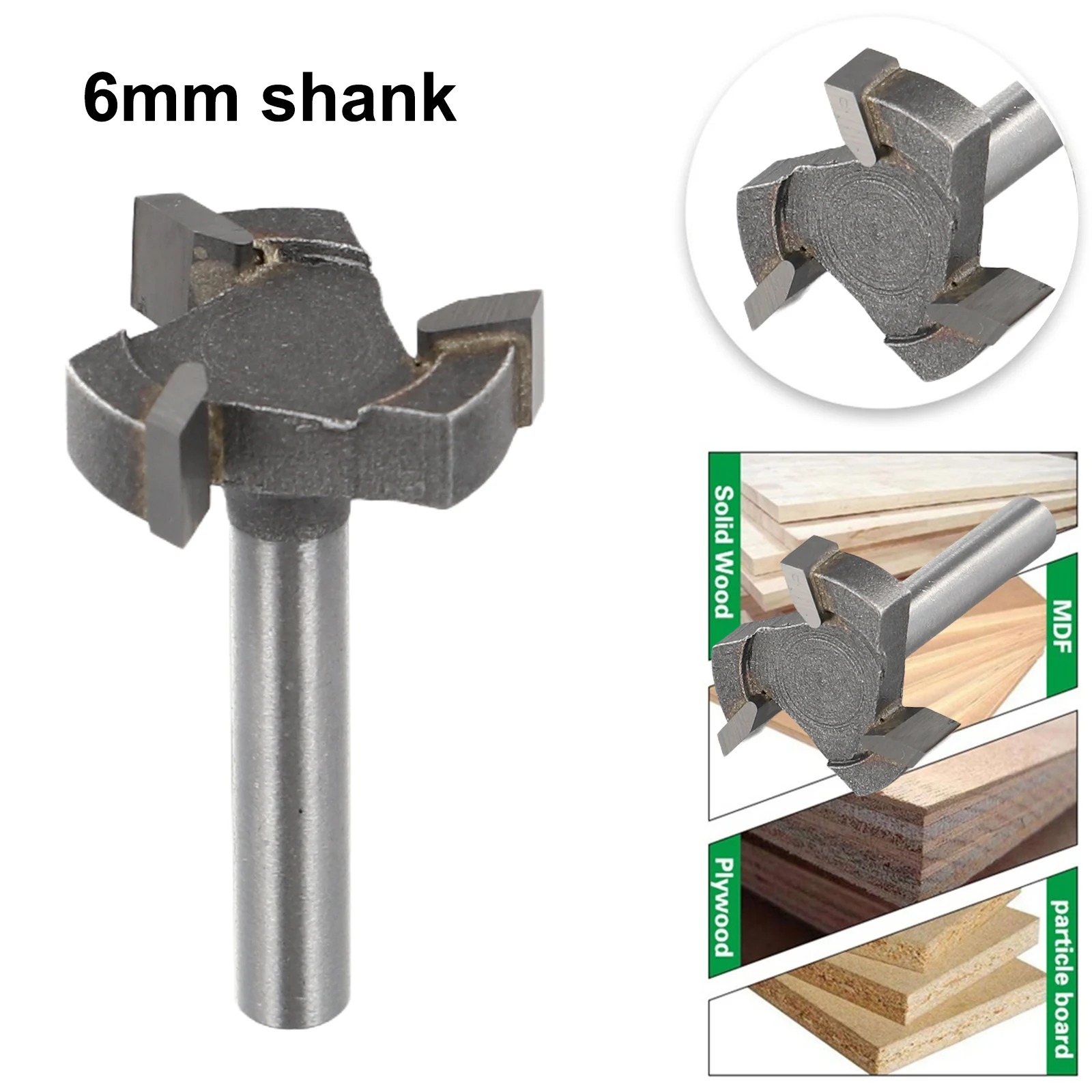 High Quality New Durable Router Bit Milling Cutter Surfacing Woods 6mm CNC Spoilboard Carbide Plywood Compact Panel
High Quality New Durable Router Bit Milling Cutter Surfacing Woods 6mm CNC Spoilboard Carbide Plywood Compact Panel