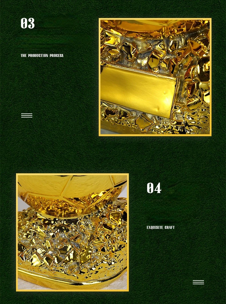 Europäischer Fußball Golden Ball Award Wettbewerb Ehre Belohnung sphärische Trophäe anpassbares Geschenk für Kinder Erwachsenen Wohnkultur Europäischer Fußball Golden Ball Award Wettbewerb Ehre Belohnung sphärische Trophäe anpassbares Geschenk für Kinder Erwachsenen Wohnkultur