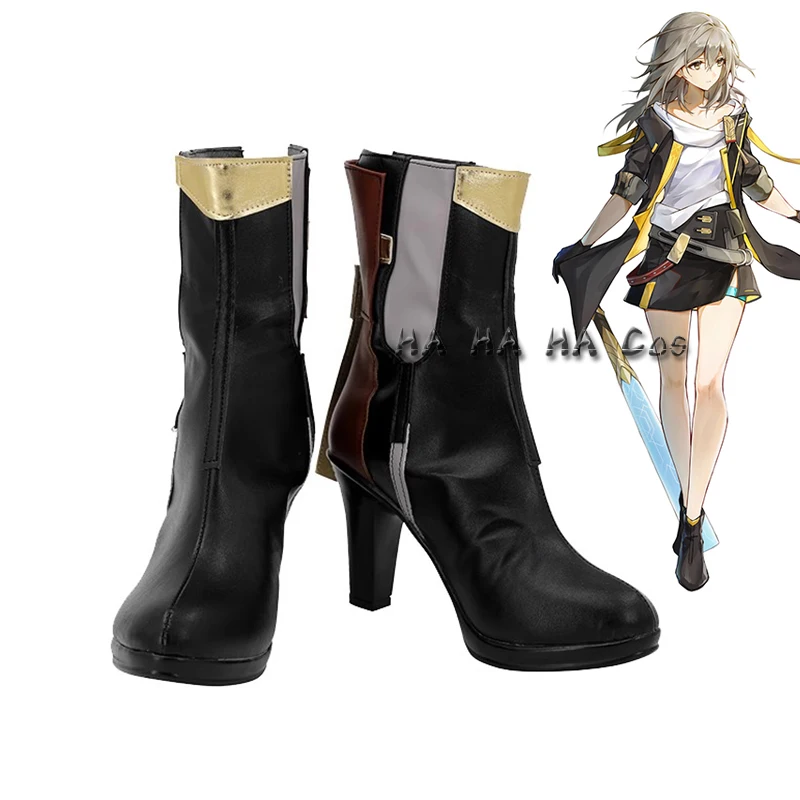 Honkai Star Rail Trailblazer Female Game Cosplay Shoes Boots PU Leather High Heel Shoes Halloween Carnival Party Custom Made
Honkai Star Rail Trailblazer Female Game Cosplay Shoes Boots PU Leather High Heel Shoes Halloween Carnival Party Custom Made