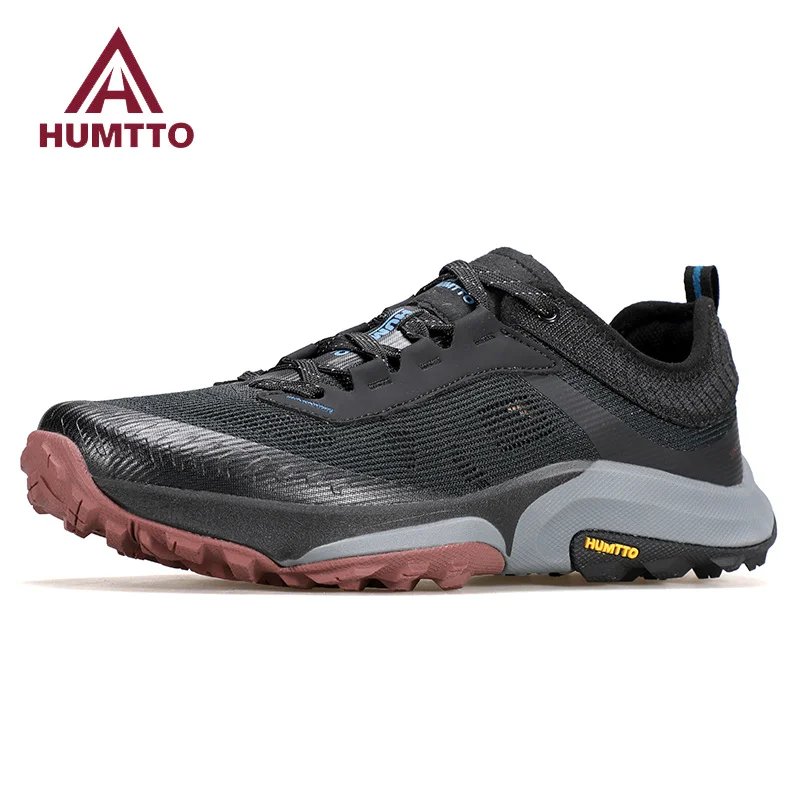 

HUMTTO Breathable Shoes for Men Luxury Designer Trail Sneakers Anti-slip Sports Hiking Men's Boots Outdoor Trekking Sneaker Man