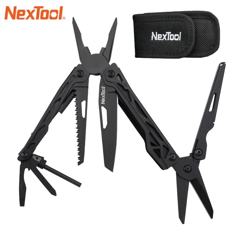 Nextool 9-in-1 Multitool Multi-functional Knife Folding Pliers Portable Outdoor Camping Hand Tools Scissors Bottle Opener
Nextool 9-in-1 Multitool Multi-functional Knife Folding Pliers Portable Outdoor Camping Hand Tools Scissors Bottle Opener