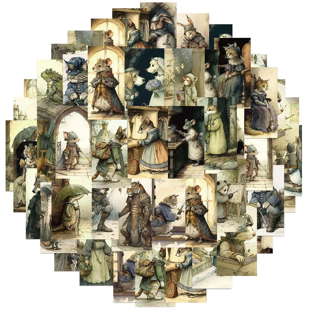 10/50Pcs Cool Animal Retro Aesthetic Illustration Varied Graffiti Stickers Scrapbooking Notebook Travel Luggage DIY Comics Gift
10/50Pcs Cool Animal Retro Aesthetic Illustration Varied Graffiti Stickers Scrapbooking Notebook Travel Luggage DIY Comics Gift