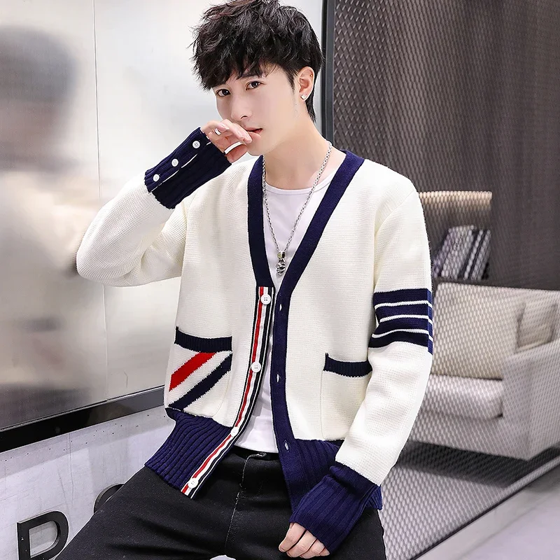 Trendy Knitted Cardigan Men Thickened Cold Resistant Comfy Winter Buttons Solid Knitted Sweater Men Cardigans
Trendy Knitted Cardigan Men Thickened Cold Resistant Comfy Winter Buttons Solid Knitted Sweater Men Cardigans