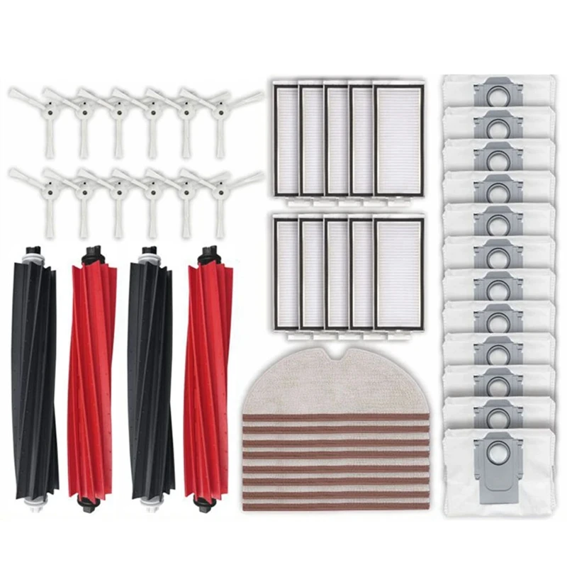 For Roborock Q8 Max /Q8 Max+ Robot Vacuum Cleaner Main Side Brush HEPA Filter Mop Cloths Rags Dust Bag Accessories Parts
For Roborock Q8 Max /Q8 Max+ Robot Vacuum Cleaner Main Side Brush HEPA Filter Mop Cloths Rags Dust Bag Accessories Parts