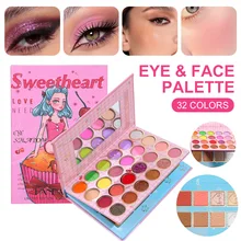Eye Makeup Pallet Eyeshadow Palette Shimmer Matte Facial Make Up Kit Eye Shadow Blush Highlight Palette Cosmetics for Women
Eye Makeup Pallet Eyeshadow Palette Shimmer Matte Facial Make Up Kit Eye Shadow Blush Highlight Palette Cosmetics for Women