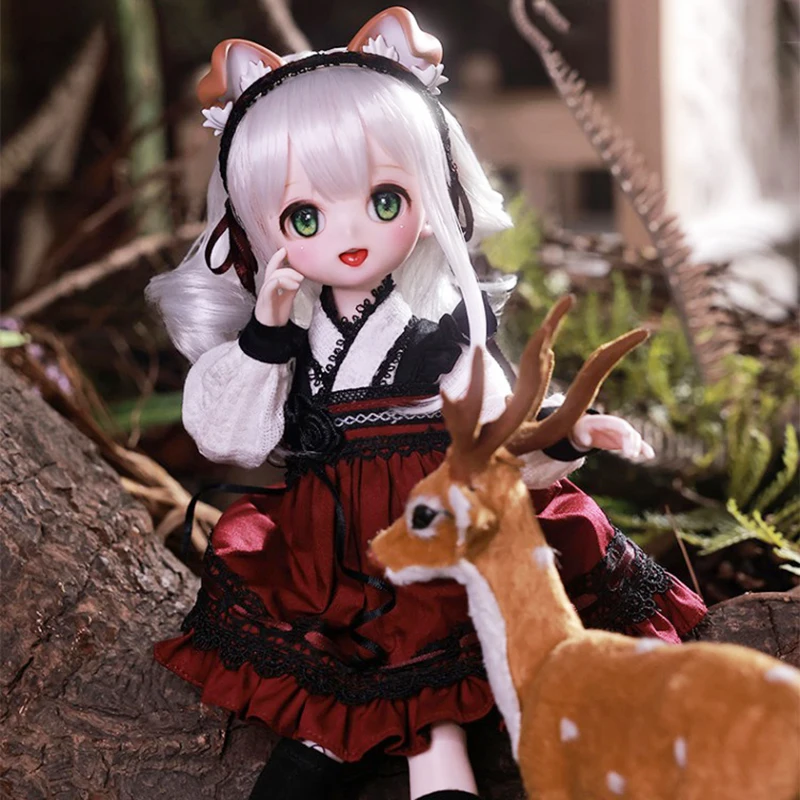 Kawaii Starry 1/6 Bjd Doll Little Star Girl Forest Witch Humanoid Doll Movable Joint Action Figurine Resin Four Pairs Of Ears
Kawaii Starry 1/6 Bjd Doll Little Star Girl Forest Witch Humanoid Doll Movable Joint Action Figurine Resin Four Pairs Of Ears