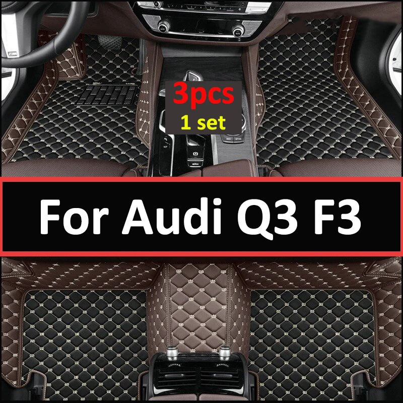 Автомобильные коврики для Audi Q3 F3 MK2 2019 ~ 2022, прочный коврик от грязи, автомобильный коврик, роскошный кожаный ковер, набор аксессуаров для интерьера автомобиля
Автомобильные коврики для Audi Q3 F3 MK2 2019 ~ 2022, прочный коврик от грязи, автомобильный коврик, роскошный кожаный ковер, набор аксессуаров для интерьера автомобиля