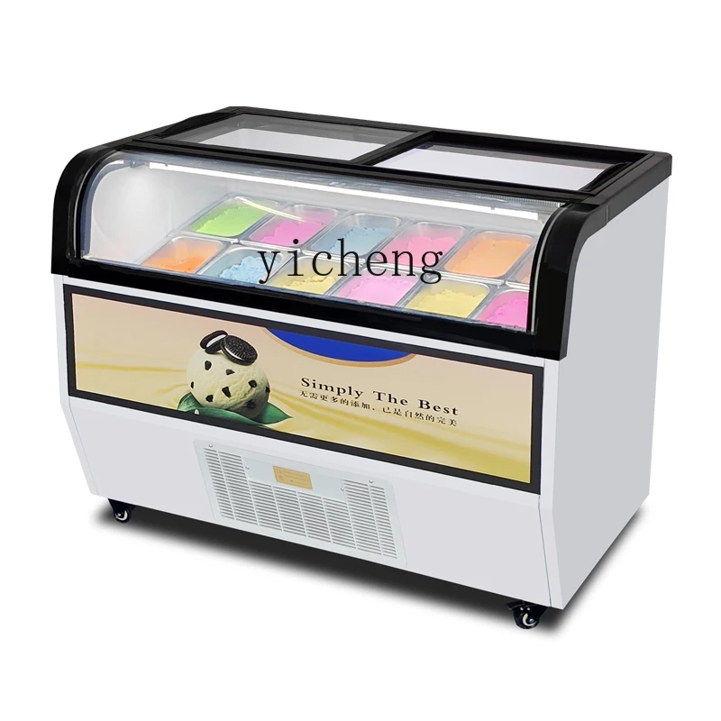 ZC Thick Cut Fried Yogurt Display Cabinet Commercial Ice Cream Machine Freezing Display Cabinet Refrigerator
ZC Thick Cut Fried Yogurt Display Cabinet Commercial Ice Cream Machine Freezing Display Cabinet Refrigerator
