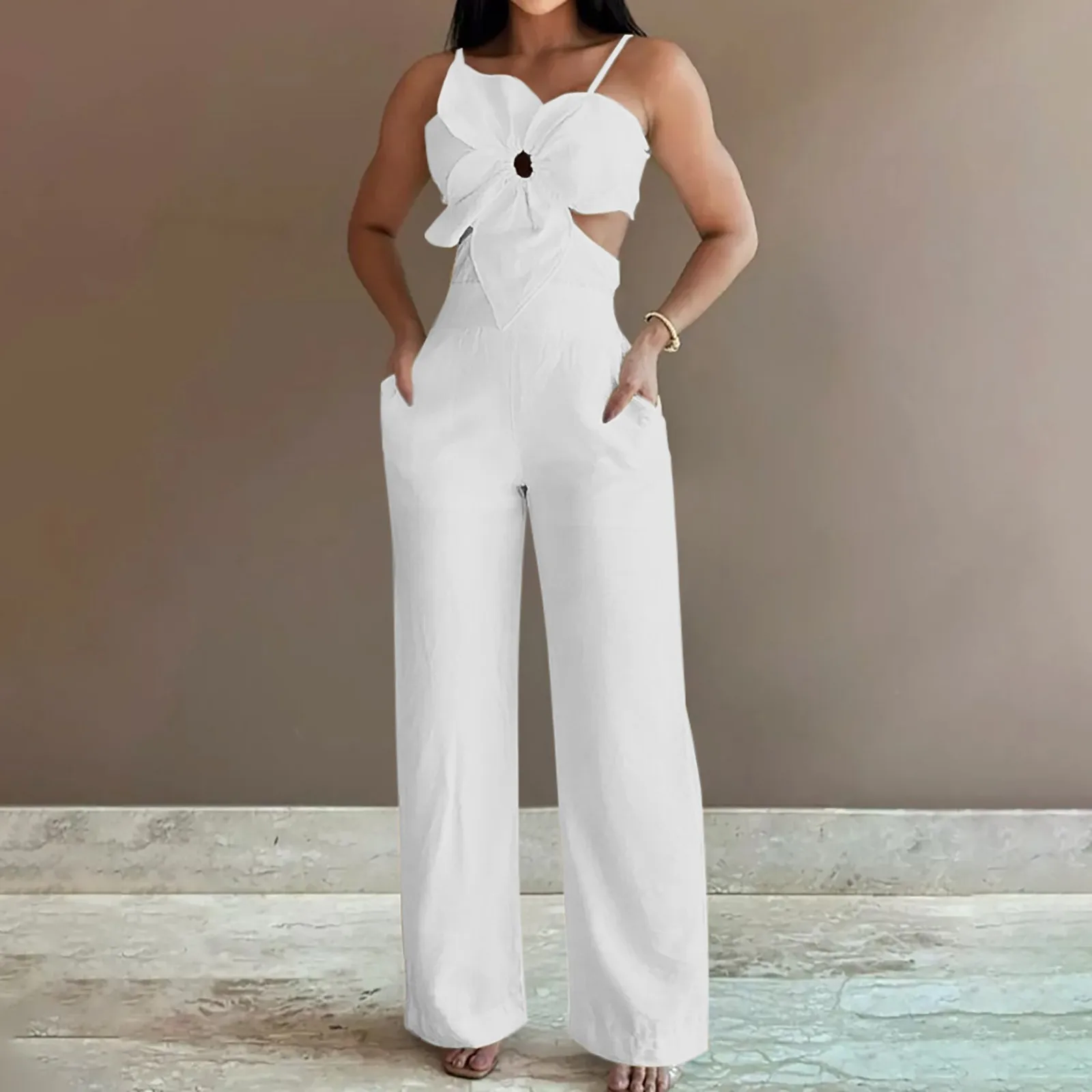Women Summer Off Shoulder High Waist Playsuits Casual Vacation Solid Suspenders Romper Sexy Hollow Turtle Neck Body Suits Women
Women Summer Off Shoulder High Waist Playsuits Casual Vacation Solid Suspenders Romper Sexy Hollow Turtle Neck Body Suits Women