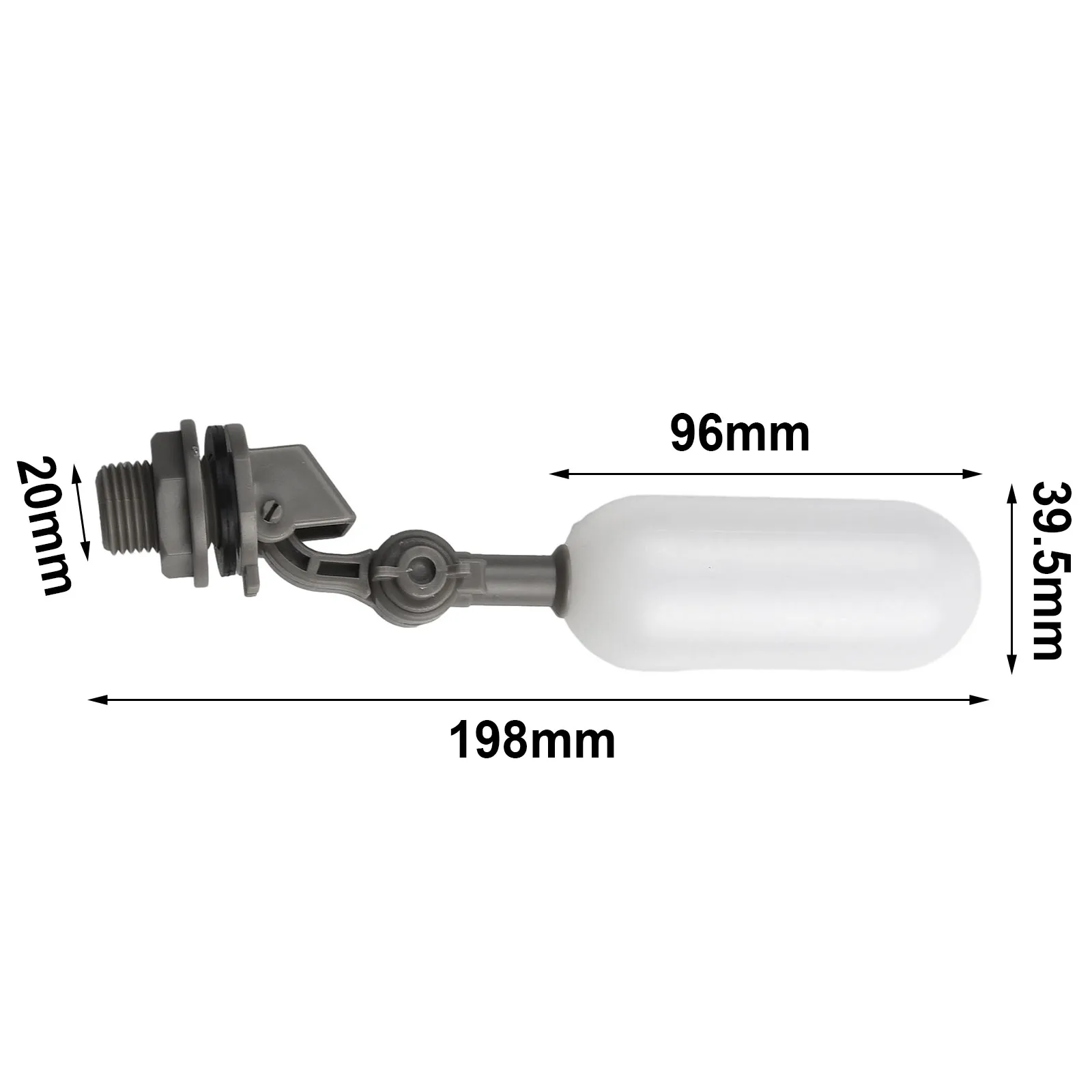 Valve Float Ball Washer EPDM ABS Plastic Automatic Fill DN15 1/2inch Float Ball Valve Flow Fittings Good Sealing
Valve Float Ball Washer EPDM ABS Plastic Automatic Fill DN15 1/2inch Float Ball Valve Flow Fittings Good Sealing
