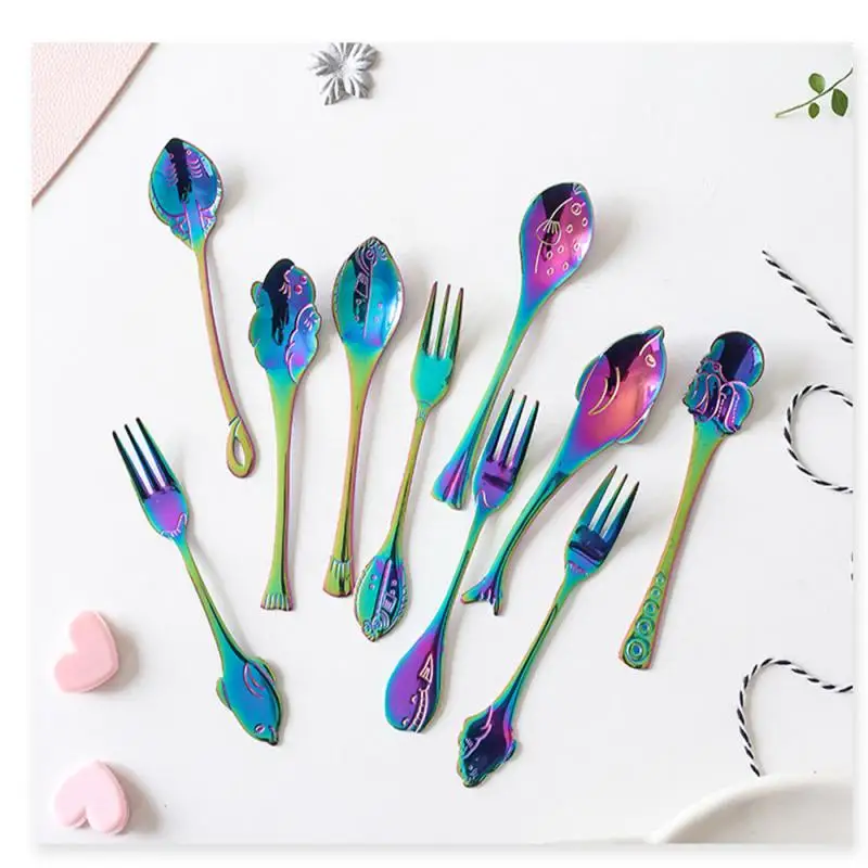 304 Stainless Steel Stirring Spoon Tableware Cartoon Fish Spoon Coffee Spoon Children Spoon Household Kitchen Tableware
304 Stainless Steel Stirring Spoon Tableware Cartoon Fish Spoon Coffee Spoon Children Spoon Household Kitchen Tableware