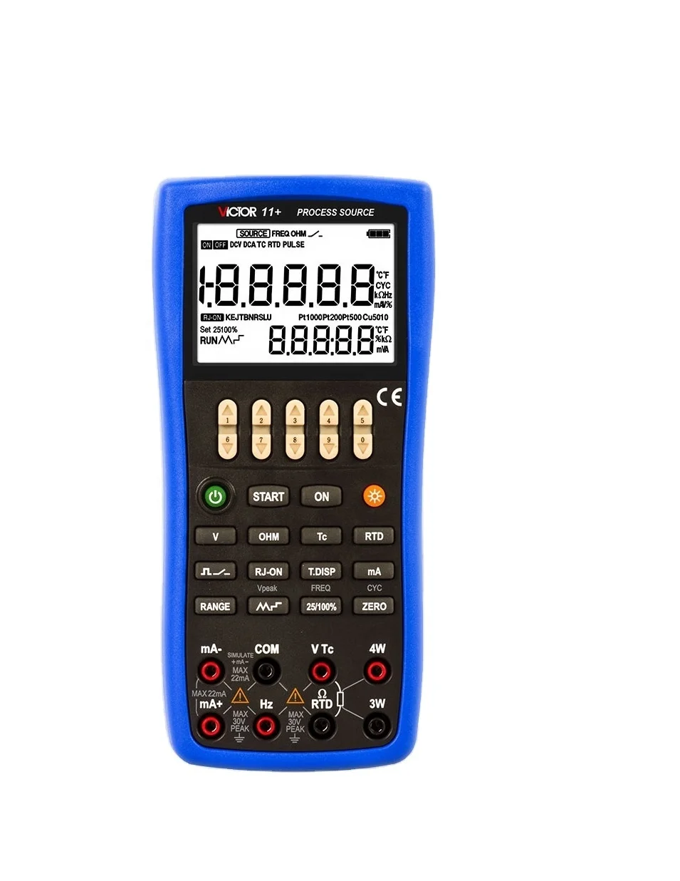 11+ Process Signal Source High Accuracy Output Function Thermal Resistance Thermocouple Frequency Calibrator
11+ Process Signal Source High Accuracy Output Function Thermal Resistance Thermocouple Frequency Calibrator
