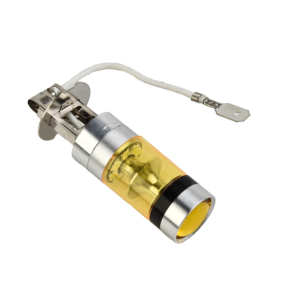 2pcs H3 100W 2828SMD LED Super Bright Car Fog Light Taillight Bulb Yellow 12-24V *Made Of High Quality Material
2pcs H3 100W 2828SMD LED Super Bright Car Fog Light Taillight Bulb Yellow 12-24V *Made Of High Quality Material