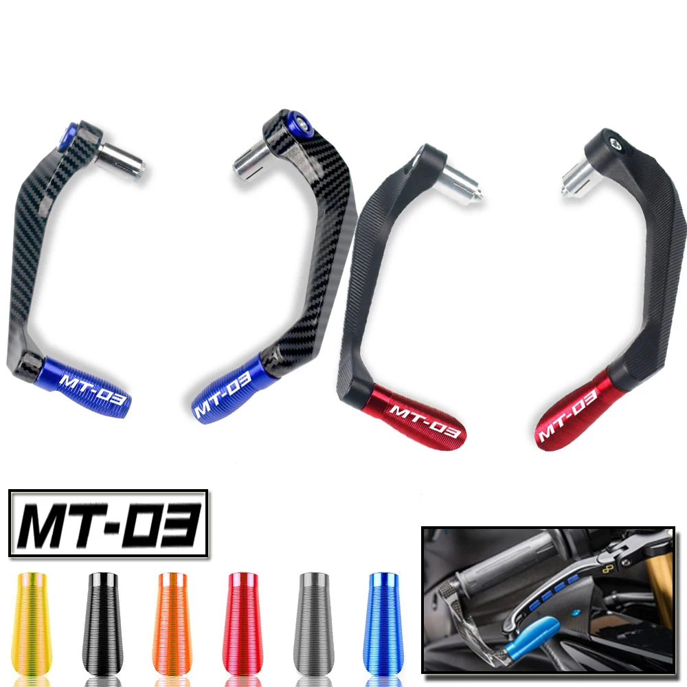 

For YAMAHA MT-03 MT03 MT 03 Motorcycle Universal quot; 22mm Handlebar Grips Guard Brake Clutch Levers Handle Bar Guard Protector