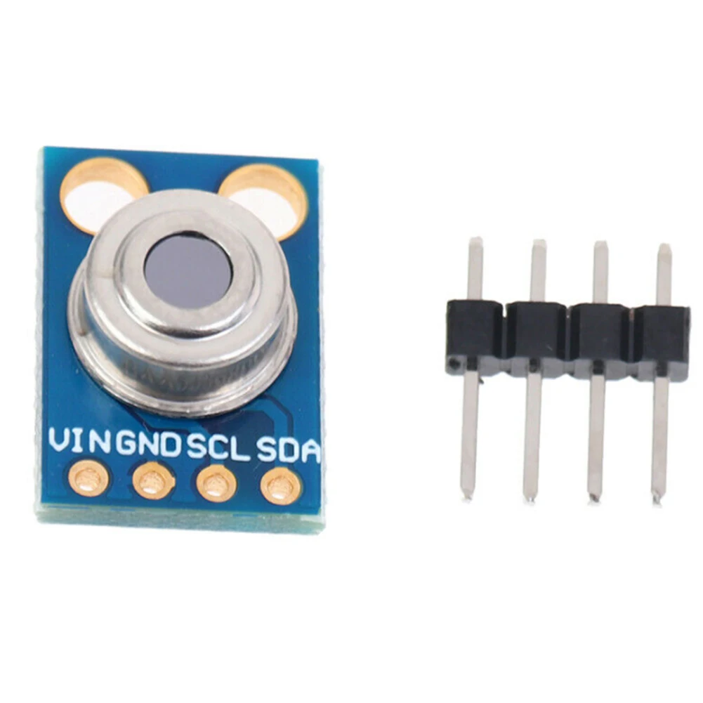 Temperature Module Infrared Sensor MLX90614ESF-BAA Metal Unsoldered 16.5x11.5mm GY-906-BAA IIC Protocol Durable
Temperature Module Infrared Sensor MLX90614ESF-BAA Metal Unsoldered 16.5x11.5mm GY-906-BAA IIC Protocol Durable
