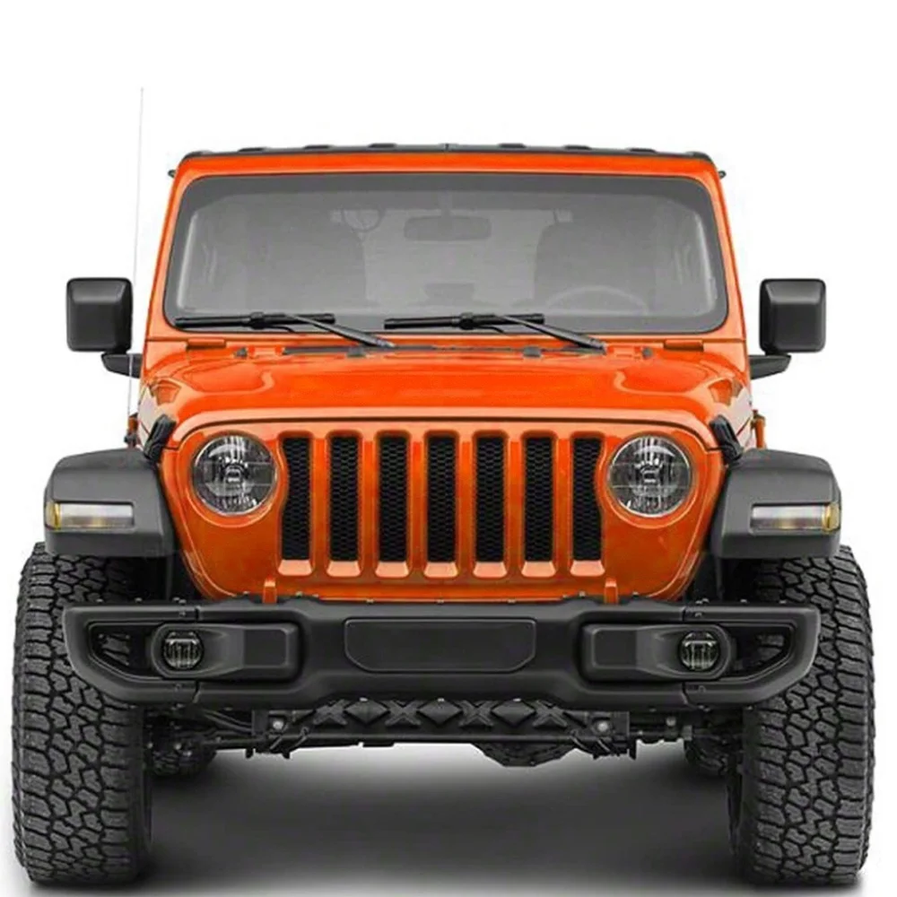Стальной передний бампер с радар-отверстием для Jeep Wrangler JL 2018, 10 юбилеев, новый металлический бампер, модифицированные детали для внедорожника
Стальной передний бампер с радар-отверстием для Jeep Wrangler JL 2018, 10 юбилеев, новый металлический бампер, модифицированные детали для внедорожника