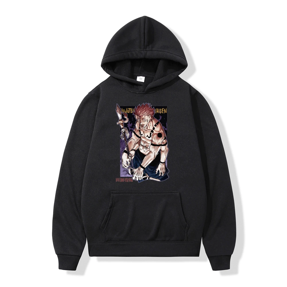 Japanese Anime Hoodies for Men Women Jujutsu Kaisen Graphic Print Sweatshirt Yuji Itadori Hoodie Gojo Satoru Cartoon Pullover
Japanese Anime Hoodies for Men Women Jujutsu Kaisen Graphic Print Sweatshirt Yuji Itadori Hoodie Gojo Satoru Cartoon Pullover