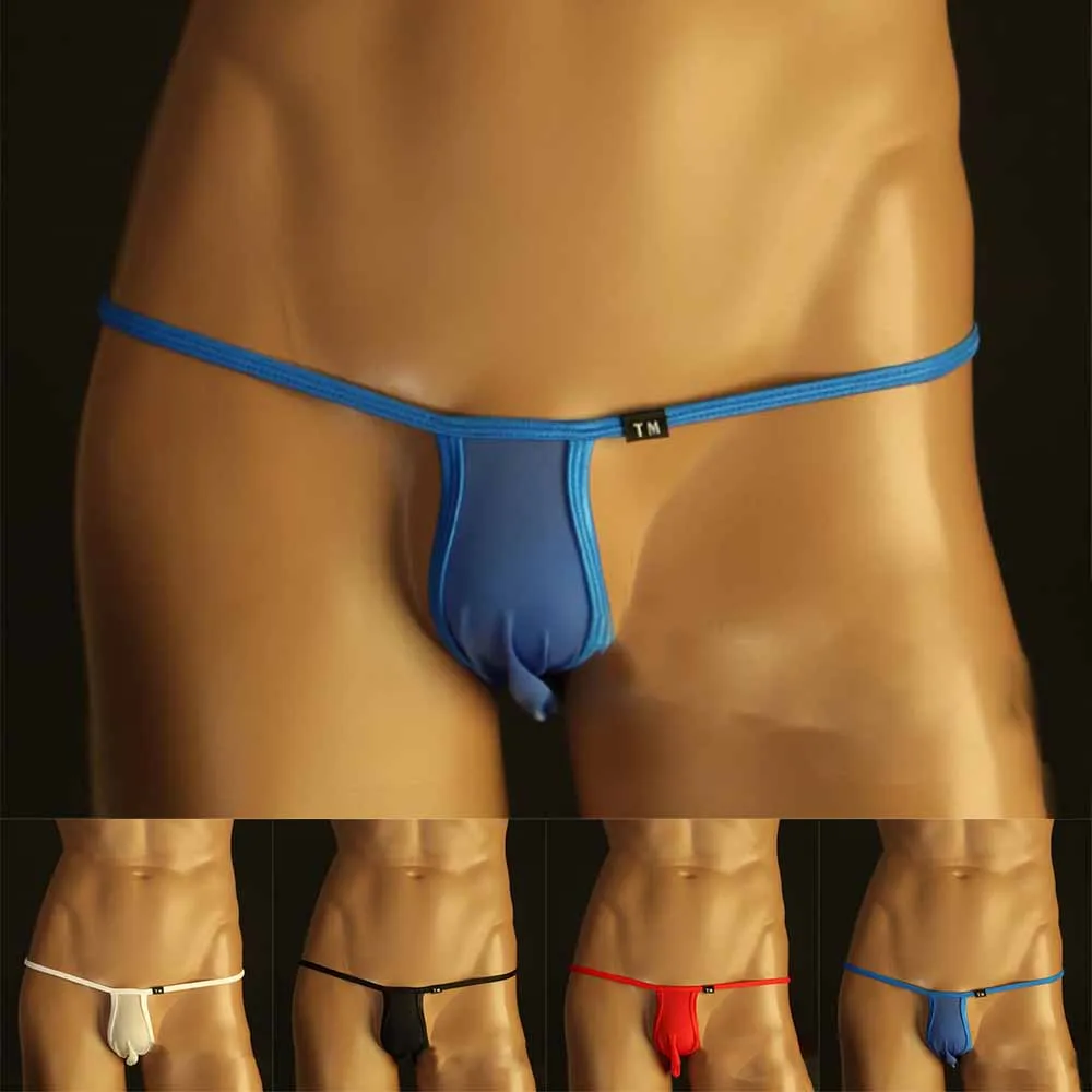 Men's G-String Comfortable Breathable Ultra-Thin T-Back Briefs Sexy Micro Thong Bulge-Pouch Low Waist Underwear
Men's G-String Comfortable Breathable Ultra-Thin T-Back Briefs Sexy Micro Thong Bulge-Pouch Low Waist Underwear
