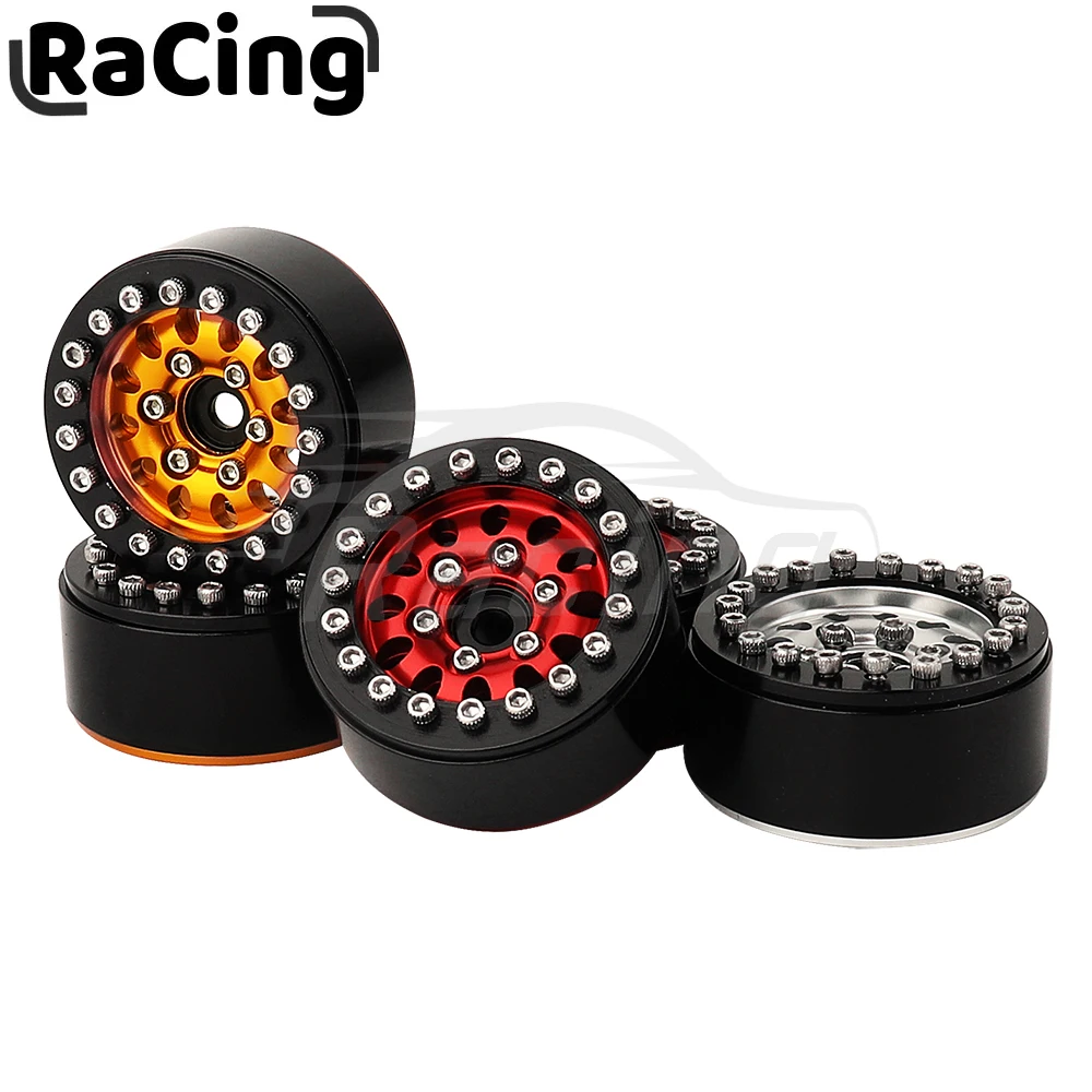 4PCS 1.0 Inch Aluminum Alloy Beadlock Wheel Hub Rims For RC Crawler Car Axial 1/24 SCX24 AX24 1/18 TRX4M Wheels Upgrade Parts
4PCS 1.0 Inch Aluminum Alloy Beadlock Wheel Hub Rims For RC Crawler Car Axial 1/24 SCX24 AX24 1/18 TRX4M Wheels Upgrade Parts