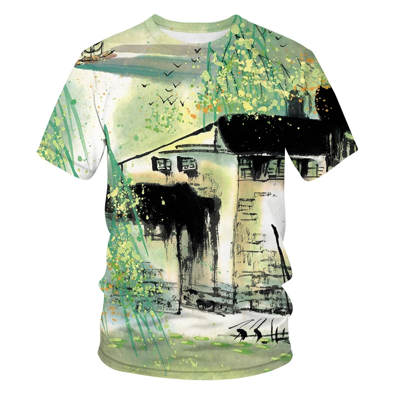 Футболка с цифровым 3D-принтом эстетика для женщин и мужчин, пуловер с забавным ландшафтом для мальчиков, футболка, футболка, одежда, футболки, топы 
Футболка с цифровым 3D-принтом эстетика для женщин и мужчин, пуловер с забавным ландшафтом для мальчиков, футболка, футболка, одежда, футболки, топы
