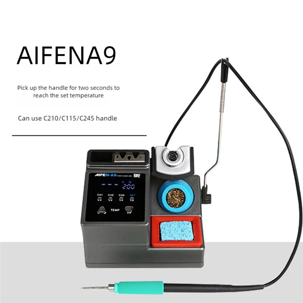 SUGON-A9 Soldering Station Compatible Original Soldering Iron Tip 210/245/115 Handle Lead-free Electronic Welding Rework Station
SUGON-A9 Soldering Station Compatible Original Soldering Iron Tip 210/245/115 Handle Lead-free Electronic Welding Rework Station