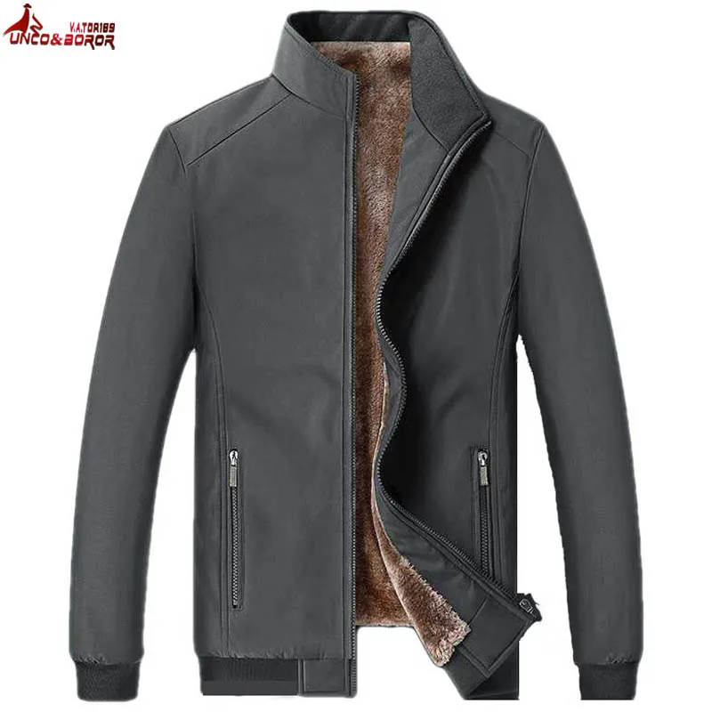 

Plus Size 7XL 8XL Men's Winter Jackets Thick Streetwear Casual Parka Men Coats Warm Windbreakers Fleece Bomber Varsity Jackets