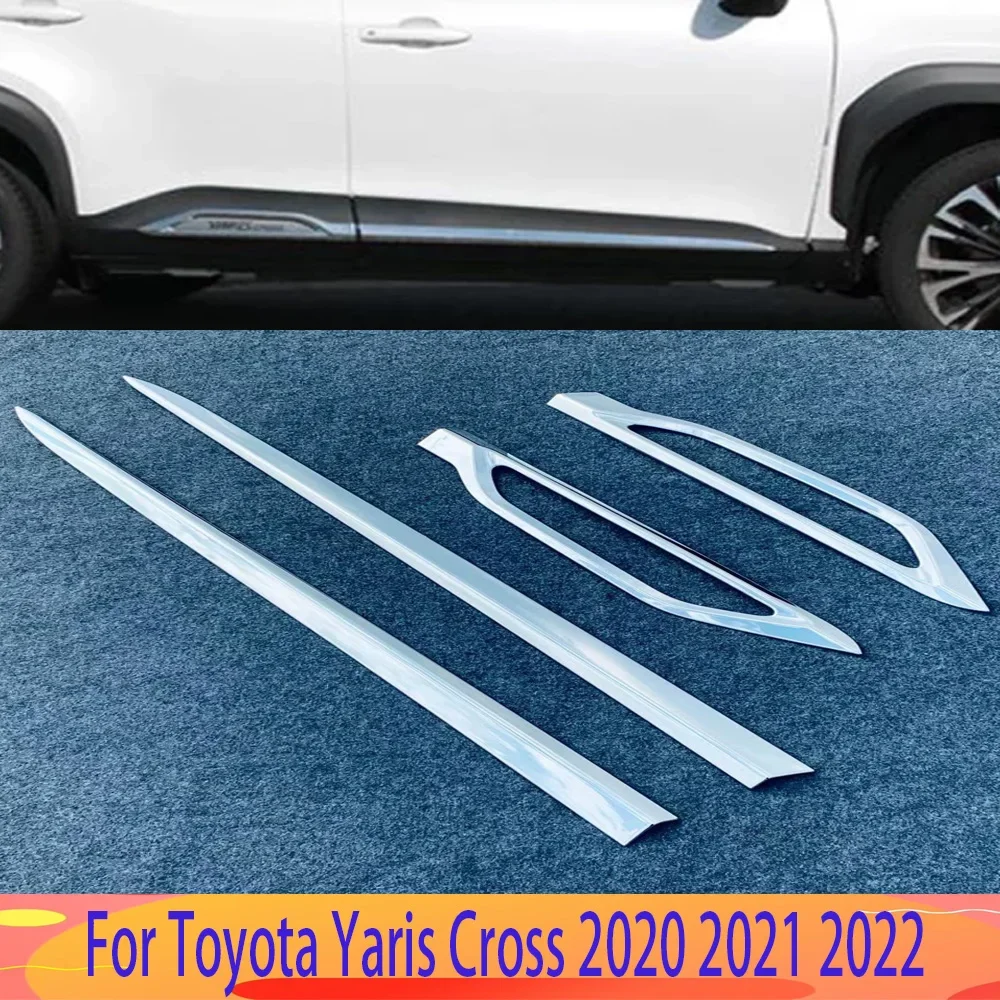 For Toyota Yaris Cross 2020-2022 Chrome Car Side Door Strip Body Skirt Moulding Trim Decoration Sticker Car Styling Accessories
For Toyota Yaris Cross 2020-2022 Chrome Car Side Door Strip Body Skirt Moulding Trim Decoration Sticker Car Styling Accessories