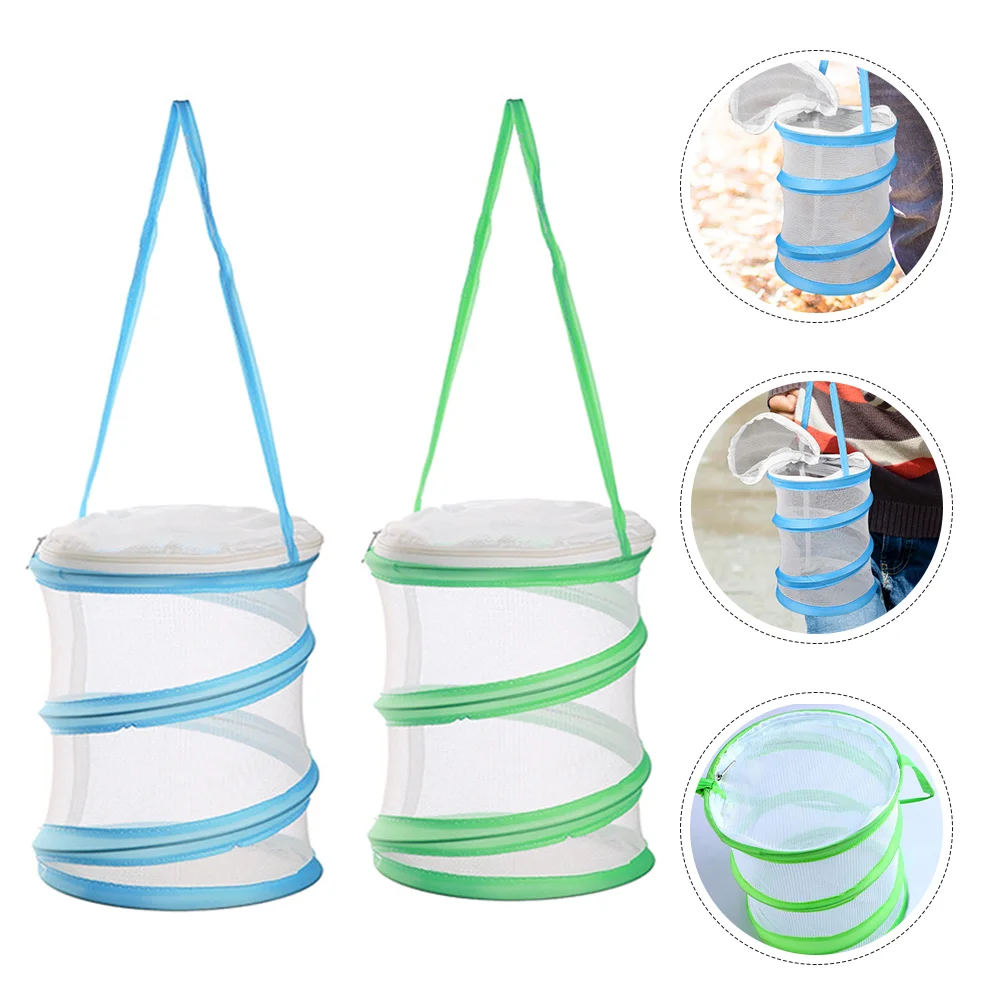 2pcs Zippered Butterfly Habitat Cage Foldable Insect Butterfly Cylinder Mesh Cages
2pcs Zippered Butterfly Habitat Cage Foldable Insect Butterfly Cylinder Mesh Cages