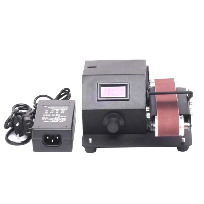 Mini Electric Polishing Machine Sharpening Artifact Desktop Sandpaper Belt Grinding Machine Black EU Plug
Mini Electric Polishing Machine Sharpening Artifact Desktop Sandpaper Belt Grinding Machine Black EU Plug