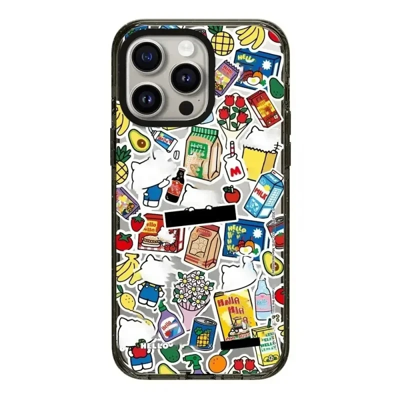 Защитный чехол MagSafe для iPhone 12 13 15 14 Pro Max, с изображением милого кота, 2,0 акриловая черная граница, подходит для iPhone 15 Pro Max
Защитный чехол MagSafe для iPhone 12 13 15 14 Pro Max, с изображением милого кота, 2,0 акриловая черная граница, подходит для iPhone 15 Pro Max