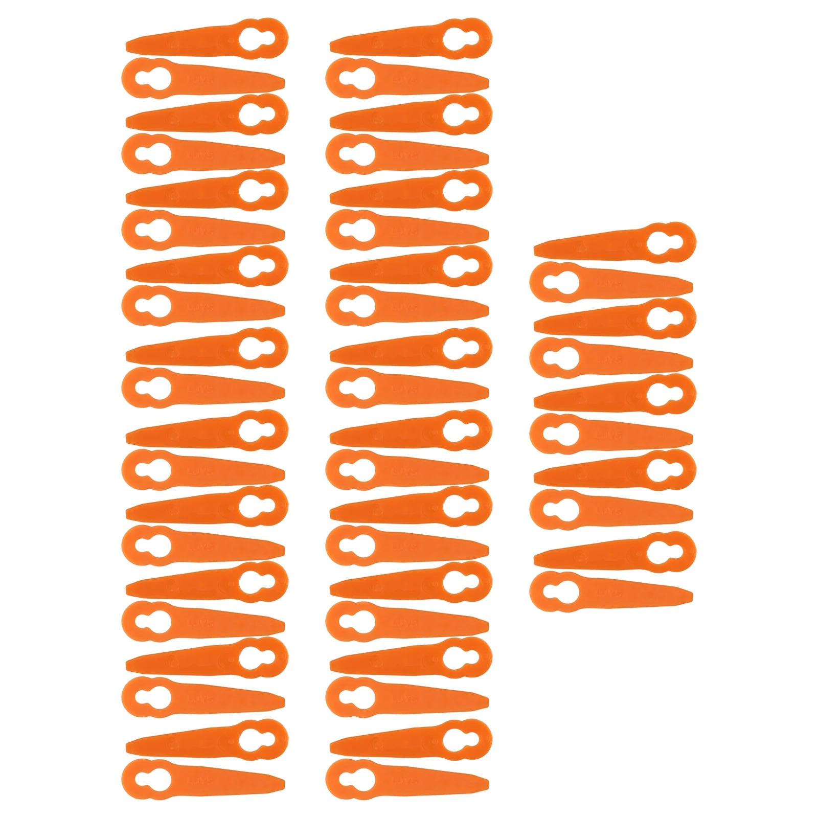 Cutter Blades Plastic Blades 50pcs Cordless FSA 45 Garden Machinery Parts Grass Trimmer Mowing Heads Lawn Mower
Cutter Blades Plastic Blades 50pcs Cordless FSA 45 Garden Machinery Parts Grass Trimmer Mowing Heads Lawn Mower
