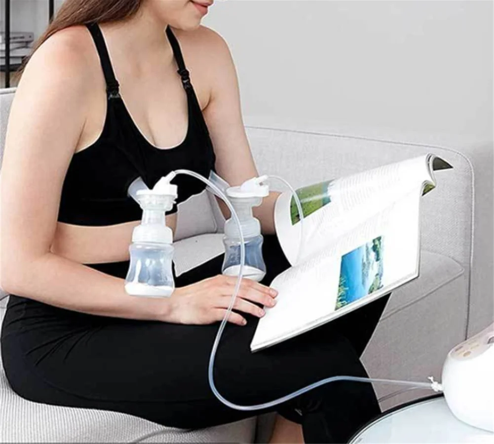 Womens Hands Free Pumping Bra Adjustable Breast-Pumps Holding And Nursing Bra Pumping And Nursing Bra In One
Womens Hands Free Pumping Bra Adjustable Breast-Pumps Holding And Nursing Bra Pumping And Nursing Bra In One