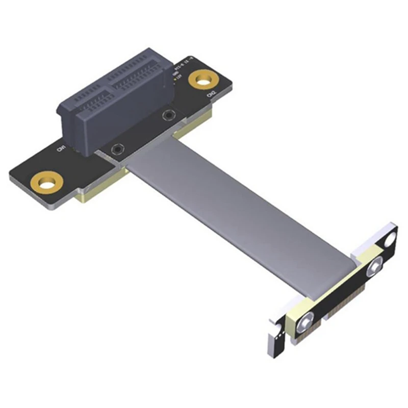 Кабель расширения PCIE X1, двойной, 90 градусов, Pcie 3,0 X1 на X1, 8 Гбит/с, PCI Express, 1X карта расширения
Кабель расширения PCIE X1, двойной, 90 градусов, Pcie 3,0 X1 на X1, 8 Гбит/с, PCI Express, 1X карта расширения