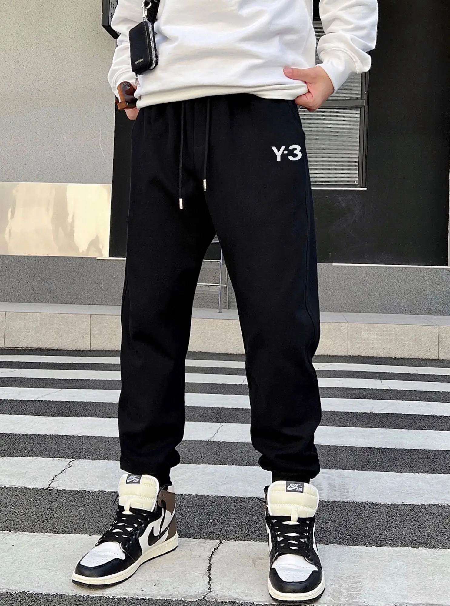 Y3 Pants Yohji Yamamoto Printed Letters Solid Sports Casual Pants Men's Autumn And Winter Simple Y3 Bundle Of Ankle Sweatpants
Y3 Pants Yohji Yamamoto Printed Letters Solid Sports Casual Pants Men's Autumn And Winter Simple Y3 Bundle Of Ankle Sweatpants