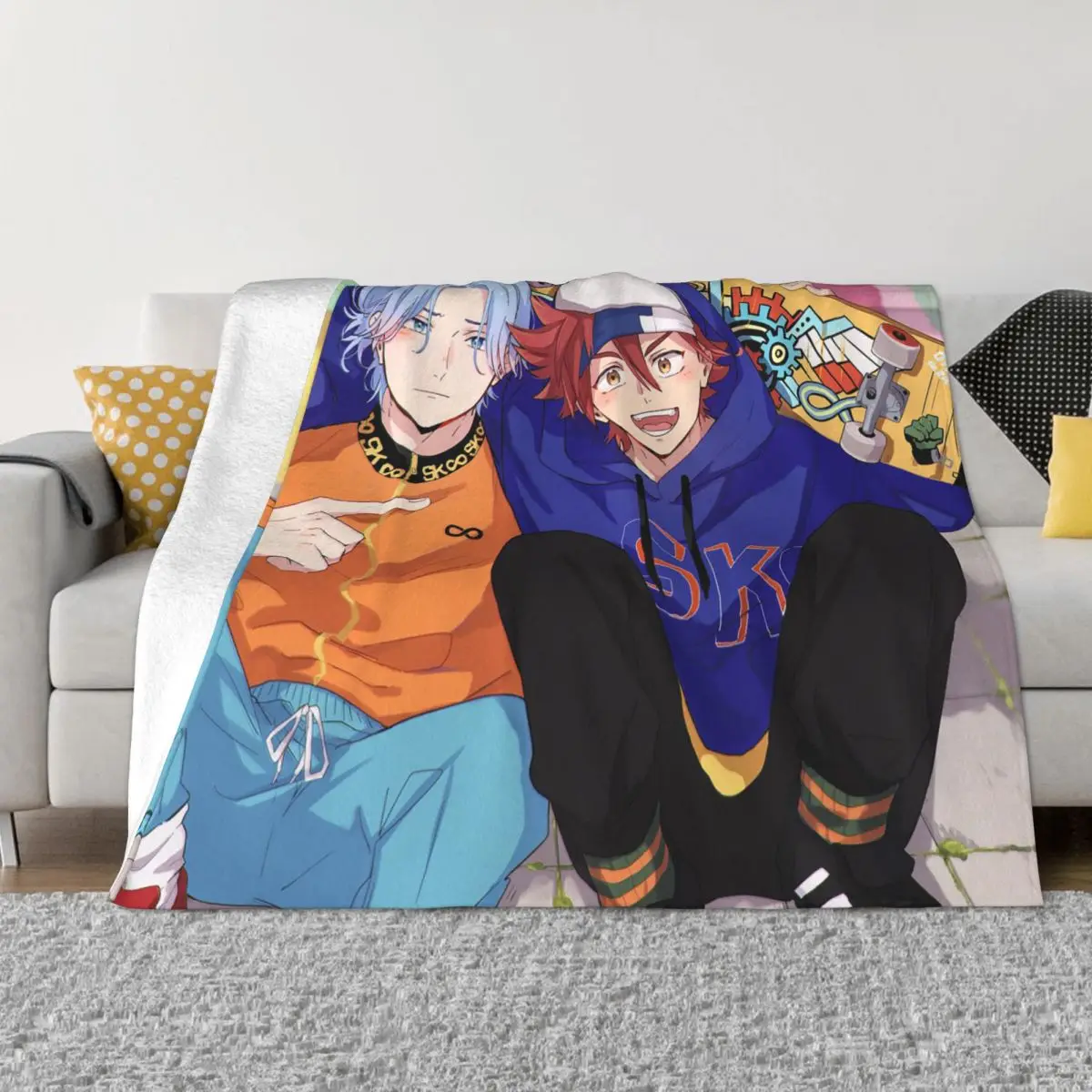 Reki Langa Yaoi Blanket Fleece Decoration Anime SK8 the Infinity Lightweight Thin Throw Blankets for Bedding Travel Bedspreads
Reki Langa Yaoi Blanket Fleece Decoration Anime SK8 the Infinity Lightweight Thin Throw Blankets for Bedding Travel Bedspreads