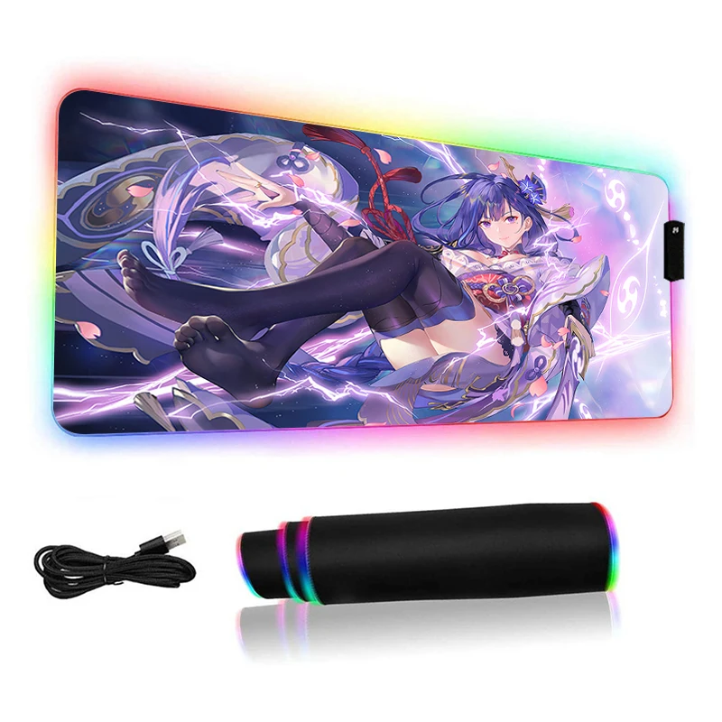RGB Mouse Pad with Wire Genshin Impact Pc Gamer Cabinet Backlight Desk Mat Non-slip Deskmat Accessory Large Led Rubber Mousepad
RGB Mouse Pad with Wire Genshin Impact Pc Gamer Cabinet Backlight Desk Mat Non-slip Deskmat Accessory Large Led Rubber Mousepad