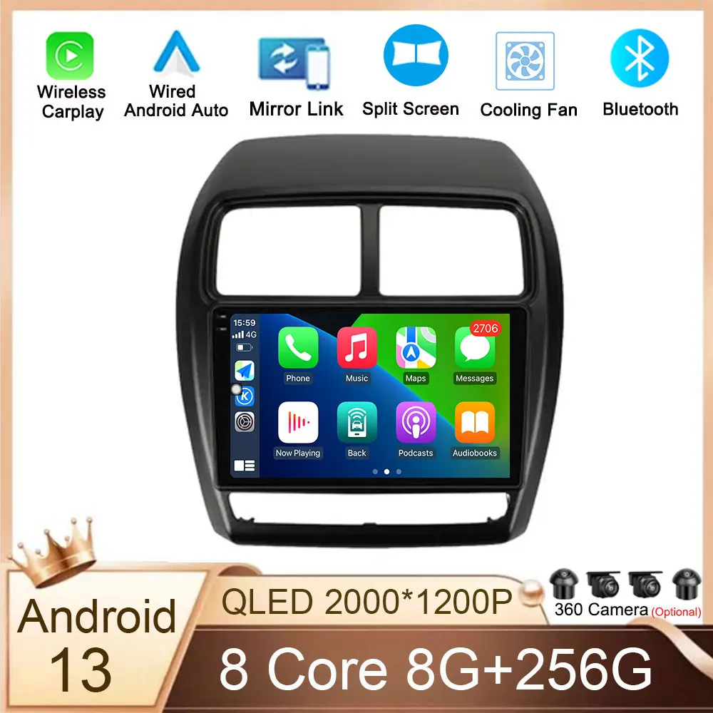 QLED для Mitsubishi ASX 1 2010-2018 Android 13 автомобильное Стерео Радио мультимедийный видеоплеер навигация GPS Carplay DSP 4G головное устройство
QLED для Mitsubishi ASX 1 2010-2018 Android 13 автомобильное Стерео Радио мультимедийный видеоплеер навигация GPS Carplay DSP 4G головное устройство