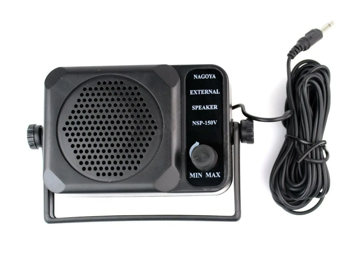 

NSP-150V Mini External Speaker Push To Talk For Kenwood Icom Yaesu Mobile Car Radio Ham CB Radio high quality walkie talkie Horn