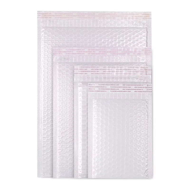 50PCS White pearlescent bubble bag envelope bag shock-proof anti-pressure anti-fall foam film book express packaging
50PCS White pearlescent bubble bag envelope bag shock-proof anti-pressure anti-fall foam film book express packaging