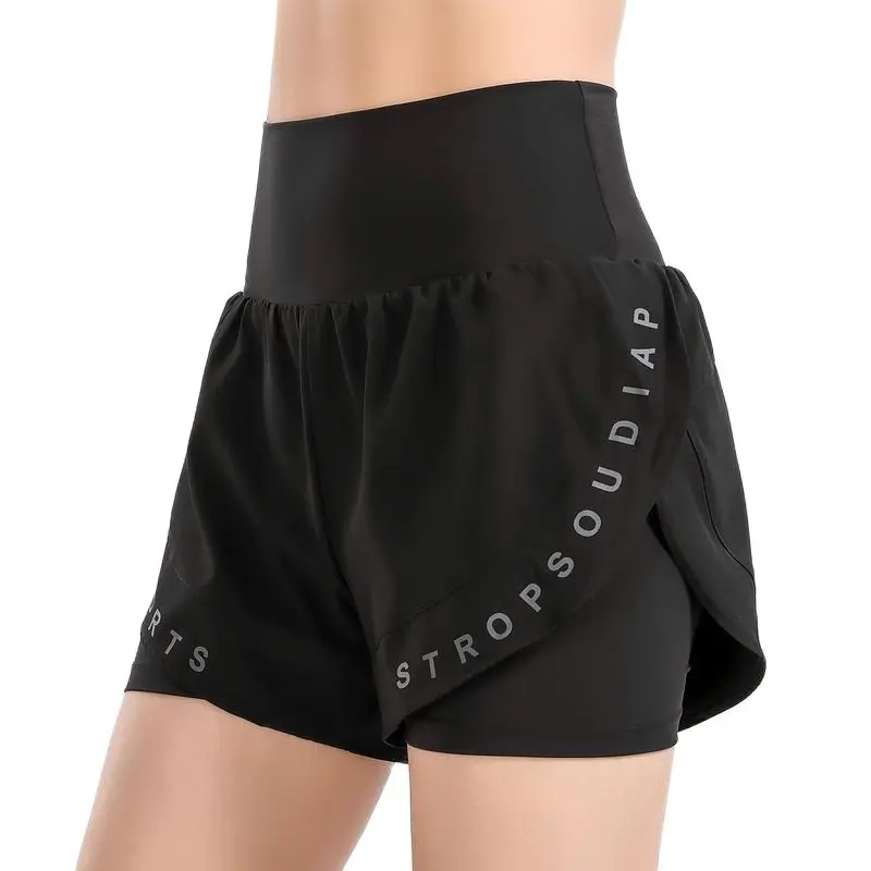 

High Waist Workout Sport Cycling Shorts Women Exercise Running Short Yoga Biker Fitness Athletic Shorts Volleyball Wear