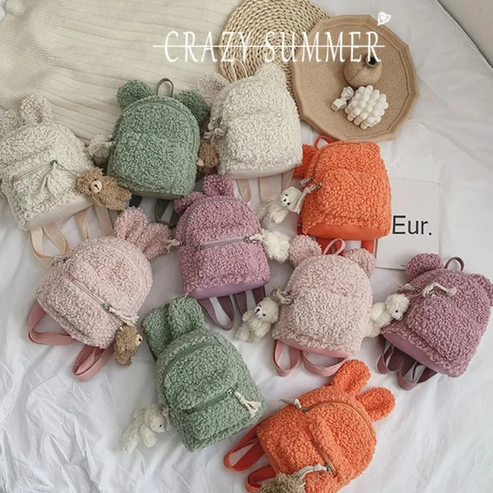 Bear Little Woolen Eared Rabbit Bag Rabbit Plush Lamb Rabbit Plush Backpack Mini Cute Kids Bear Plush Backpack Birthday Gifts
Bear Little Woolen Eared Rabbit Bag Rabbit Plush Lamb Rabbit Plush Backpack Mini Cute Kids Bear Plush Backpack Birthday Gifts